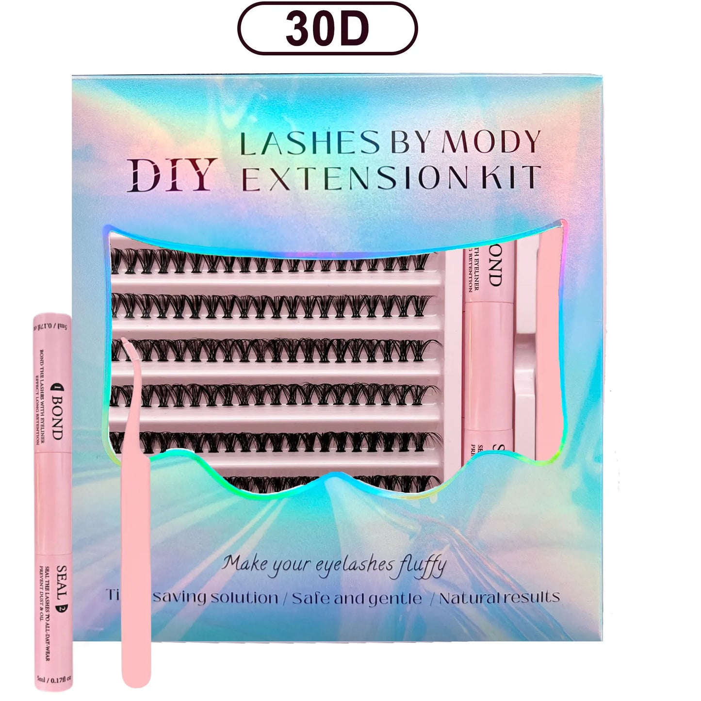 Lash Bond and Seal 10ml Individual Lashes Glue and Seal Super Strong Hold Lash Extension and Lash Glue Remover 5ml Tweezers Kit Majesty Me