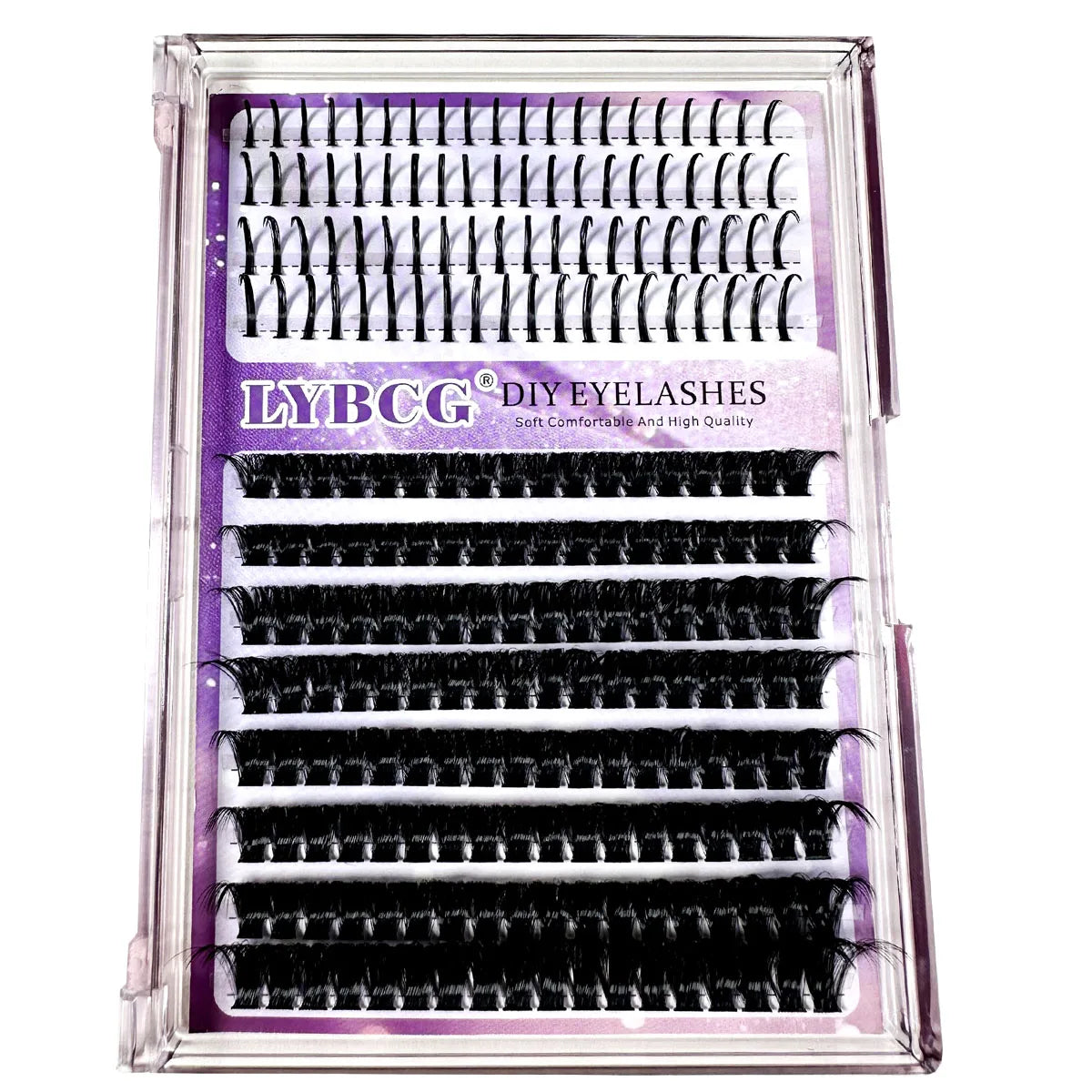 Lash Clusters 100D Lash Spikes Eyelash Clusters Volume Individual Lashes DIY Spiky Lash Extension Mega Cluster Eyelash Extension Majesty Me
