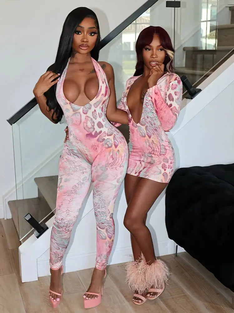 Malika colorful print jumpsuit Majesty Me