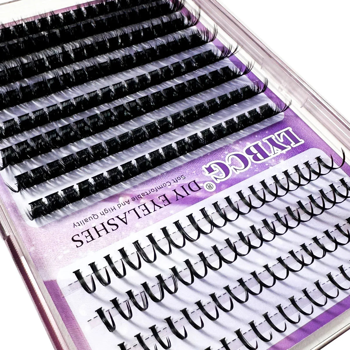 Lash Clusters 100D Lash Spikes Eyelash Clusters Volume Individual Lashes DIY Spiky Lash Extension Mega Cluster Eyelash Extension Majesty Me