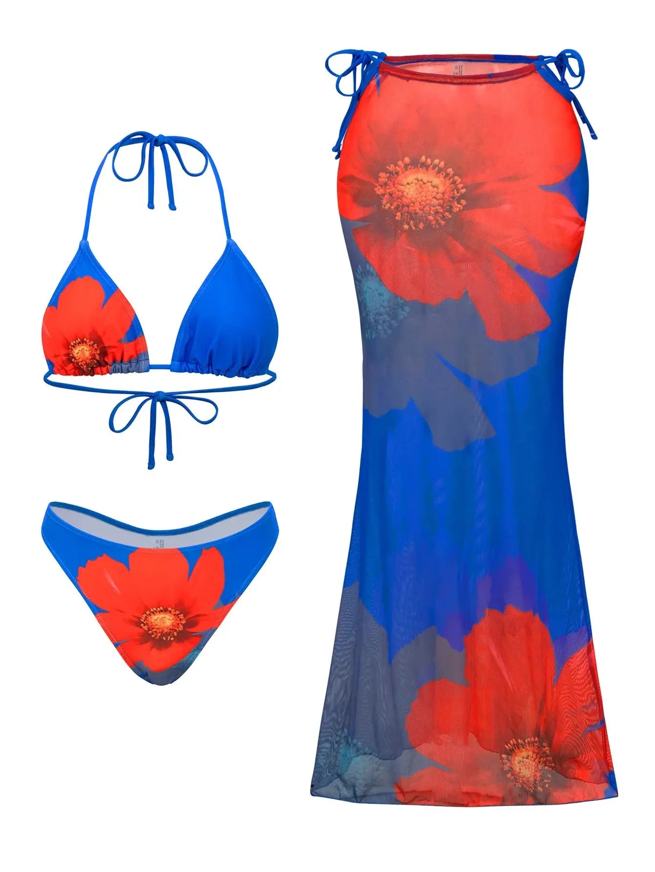 Bloom Escape 3-Piece Swim Set Majesty Me
