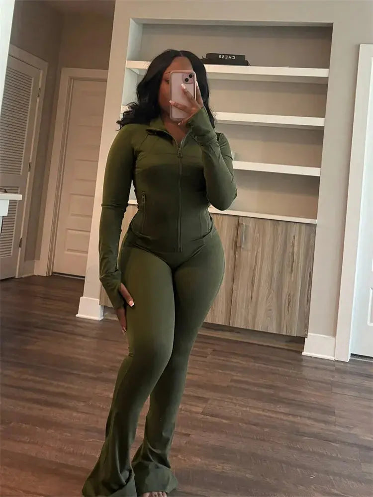 Elegance Fit Two-Piece Tracksuit Set Majesty Me