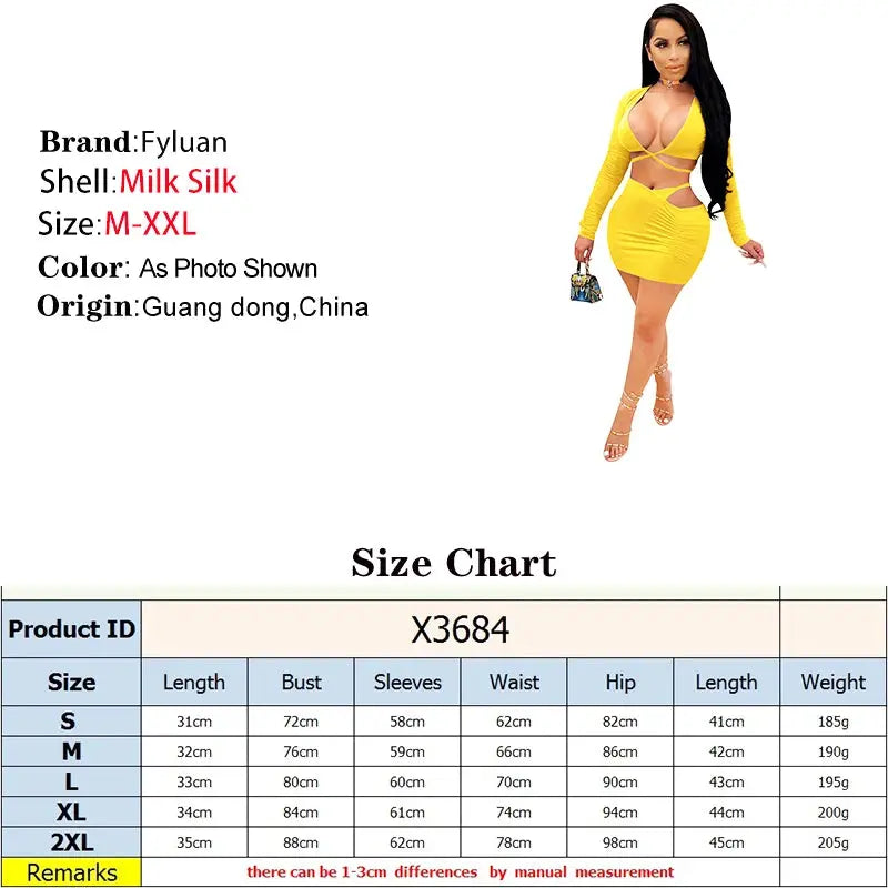 “Majesty Me Temptation” Two-Piece Set – Sexy Deep V Crop Top & Short Skirt Night Look Majesty Me Streetwear™