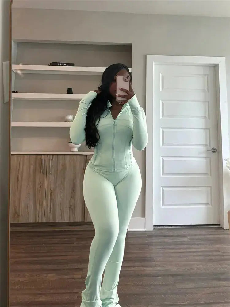 Elegance Fit Two-Piece Tracksuit Set Majesty Me