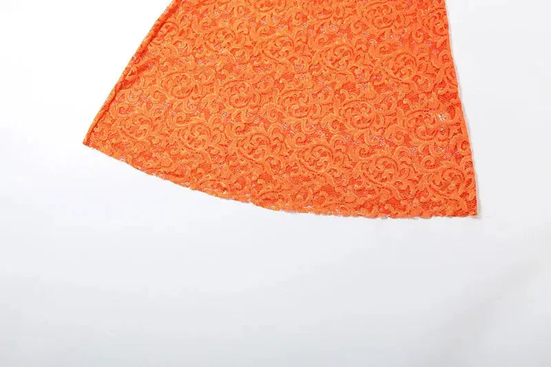 Midnight Muse Lace Two-Piece Set – Sheer Camisole Crop Top & Bodycon Maxi Skirt | Sexy Clubwear & Vacation Outfit Majesty Me Streetwear™