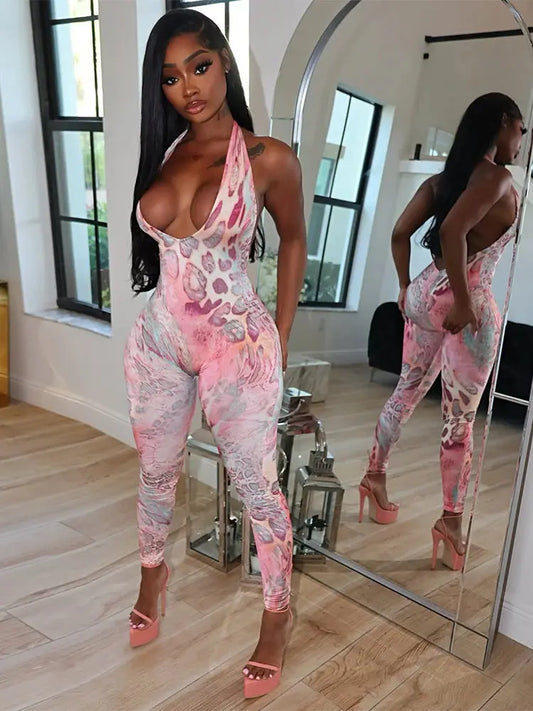 Malika colorful print jumpsuit Majesty Me
