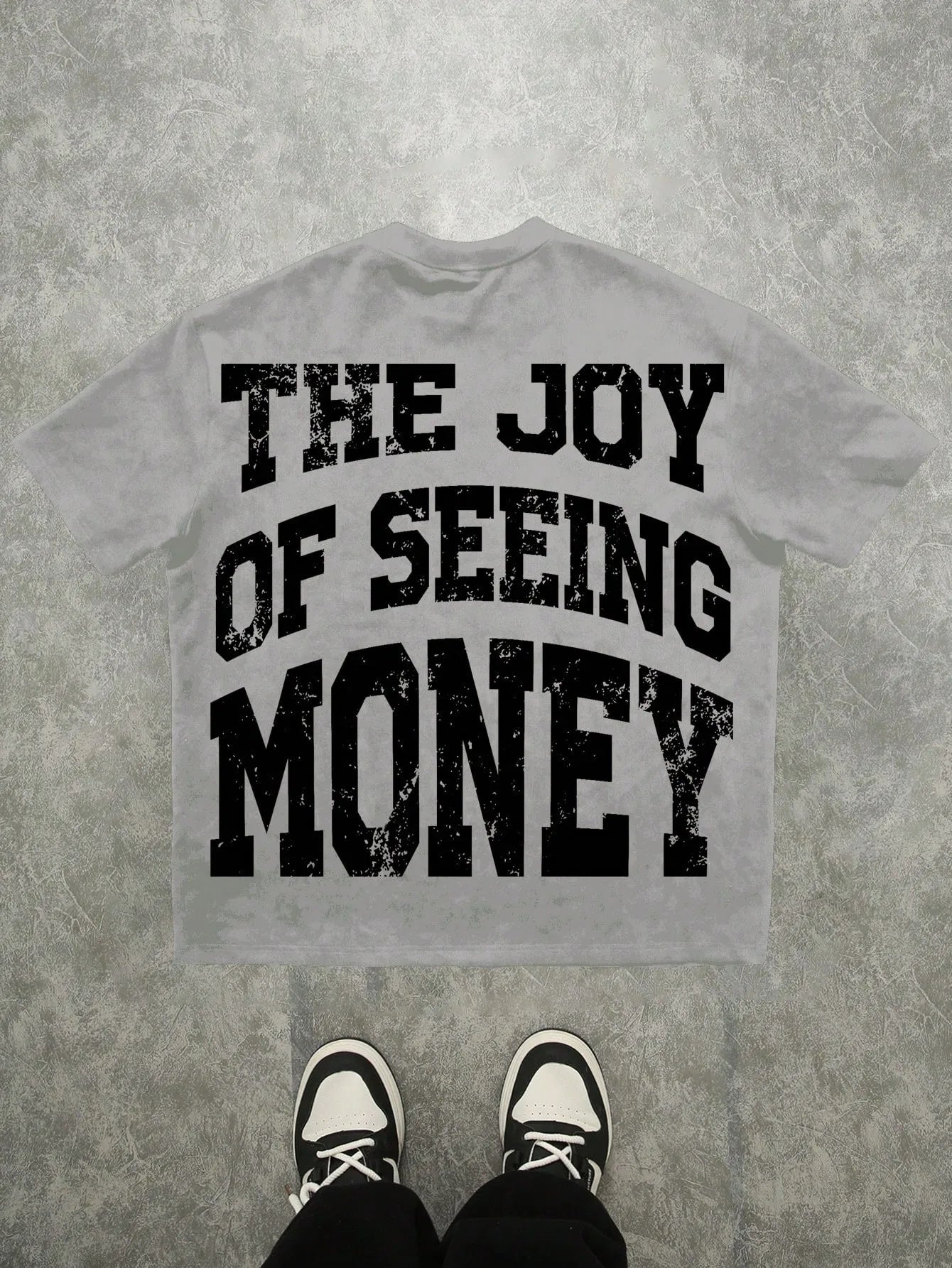 The new men's T-shirt for the summer of 2025 features a casual fashionable soft and breathable 3D letter pattern print Majesty Me