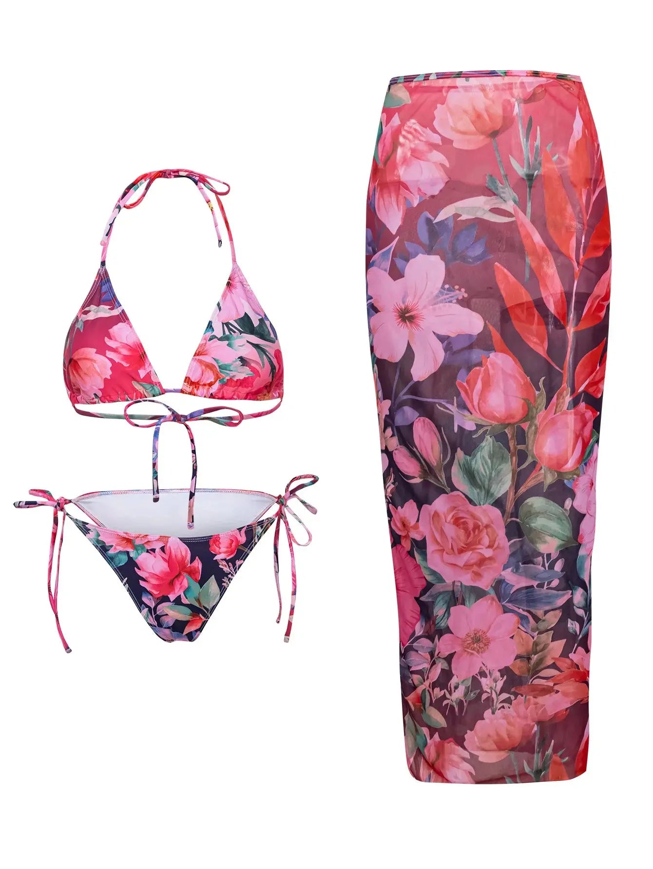 Bloom Escape 3-Piece Swim Set Majesty Me