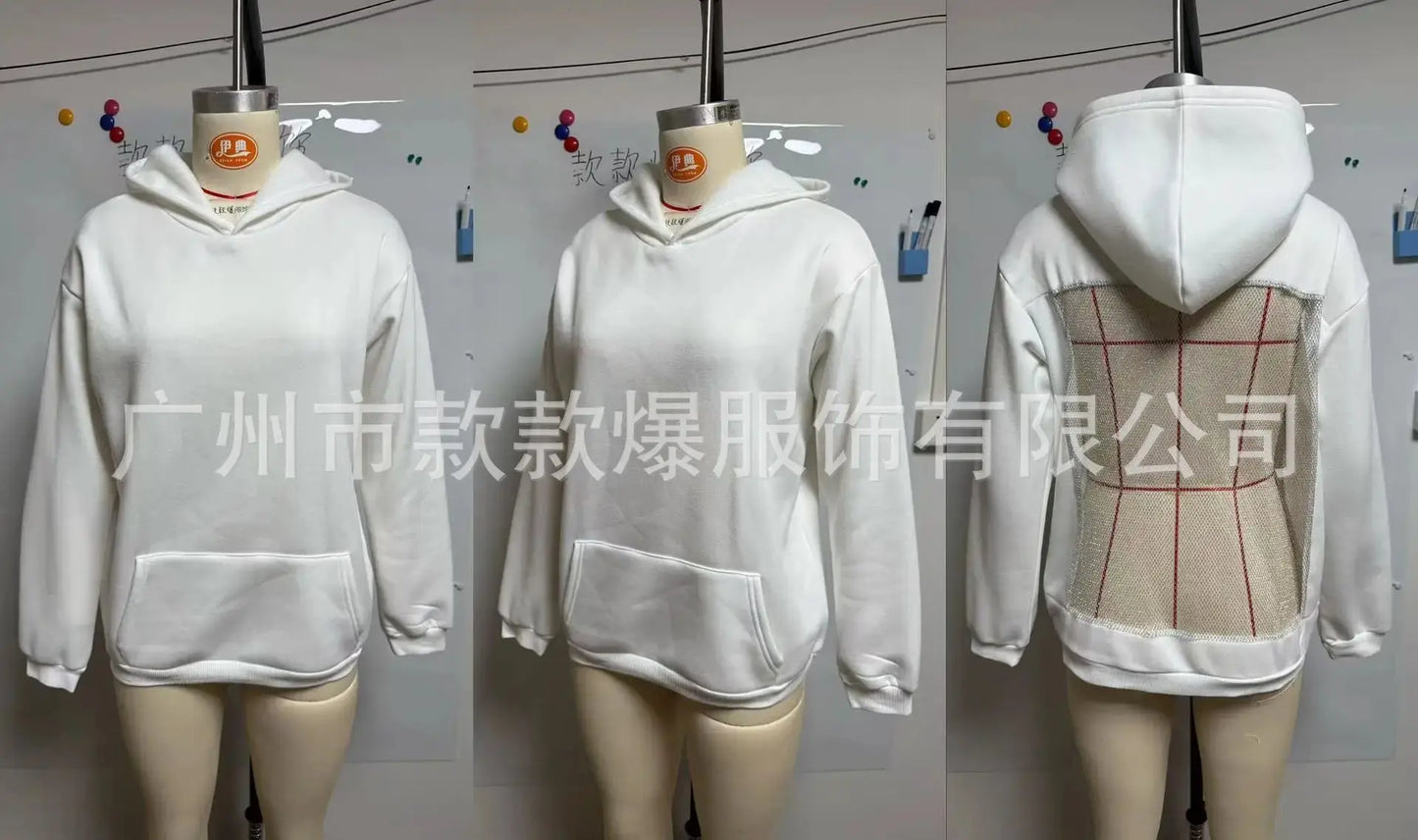 Untamed Energy’ Sheer Backless Hoodie Majesty Me Streetwear™