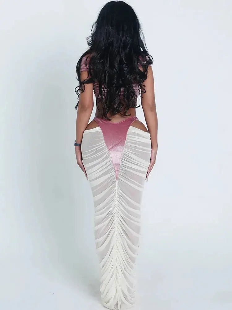 Velvet Obsession Skirt Set Majesty Me