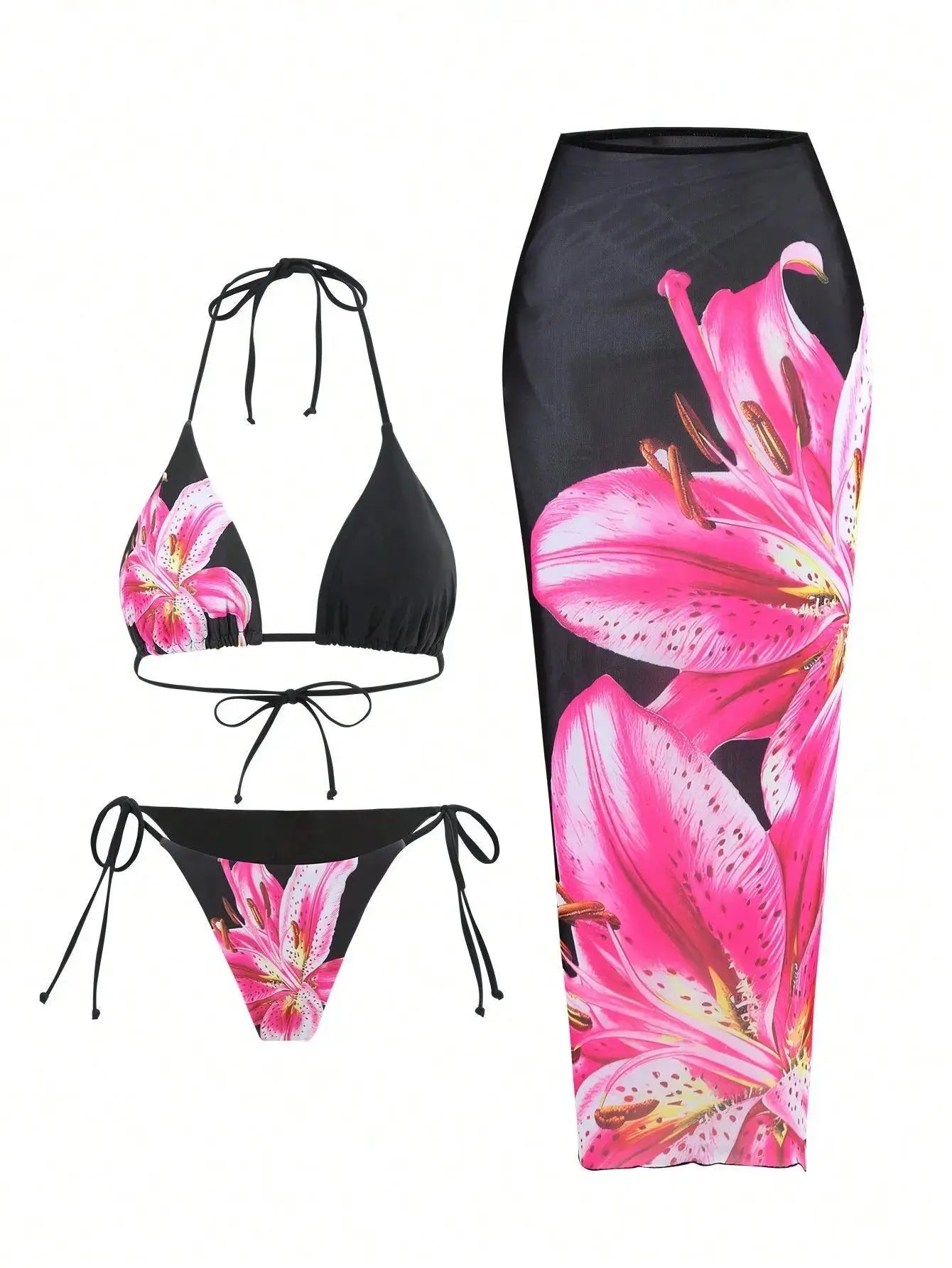 Bloom Escape 3-Piece Swim Set Majesty Me