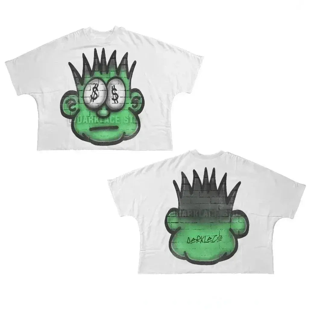 Unisex Oversized Cartoon Graphic T-Shirt Majesty Me Streetwear™