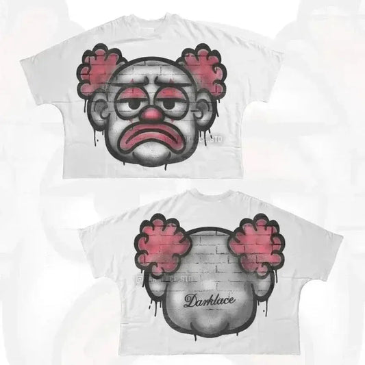 Unisex Oversized Cartoon Graphic T-Shirt Majesty Me Streetwear™