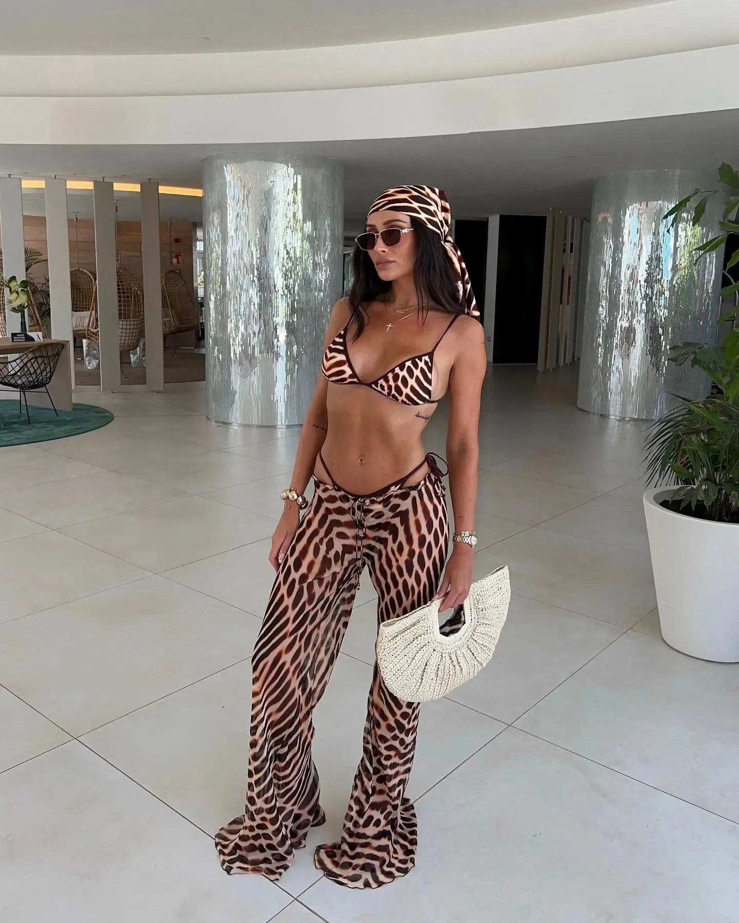 Island Rhythm 3-Piece Swim Set Majesty Me