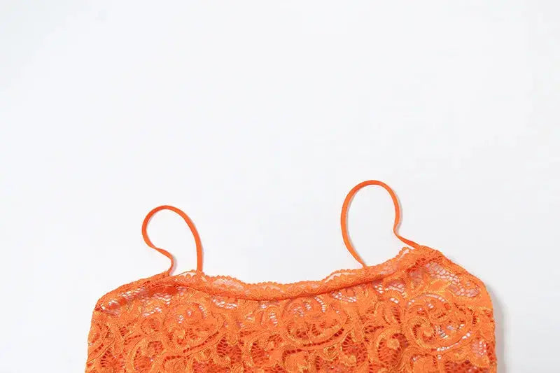 Midnight Muse Lace Two-Piece Set – Sheer Camisole Crop Top & Bodycon Maxi Skirt | Sexy Clubwear & Vacation Outfit Majesty Me Streetwear™