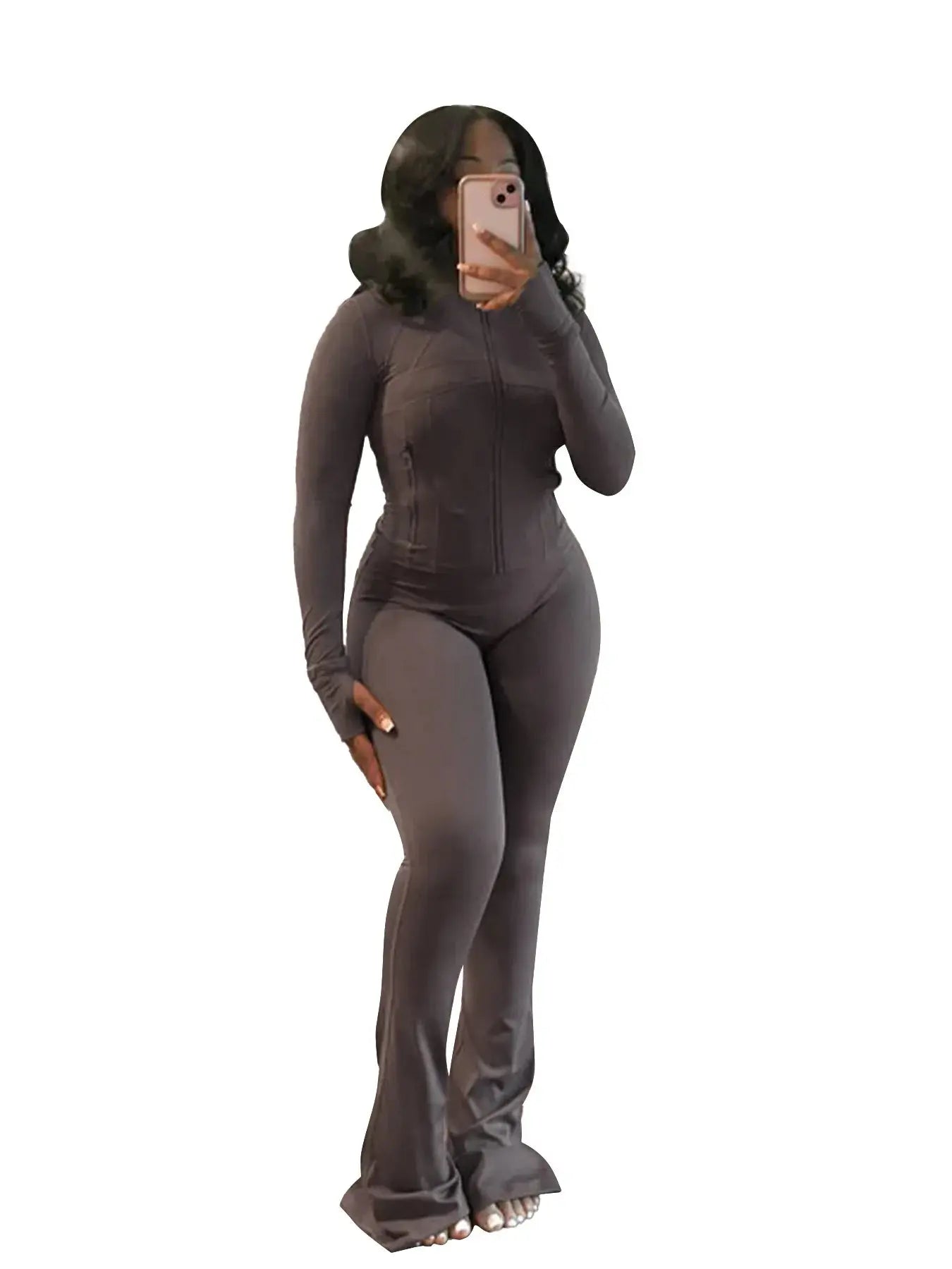 Elegance Fit Two-Piece Tracksuit Set Majesty Me