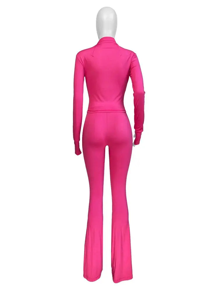 Elegance Fit Two-Piece Tracksuit Set Majesty Me
