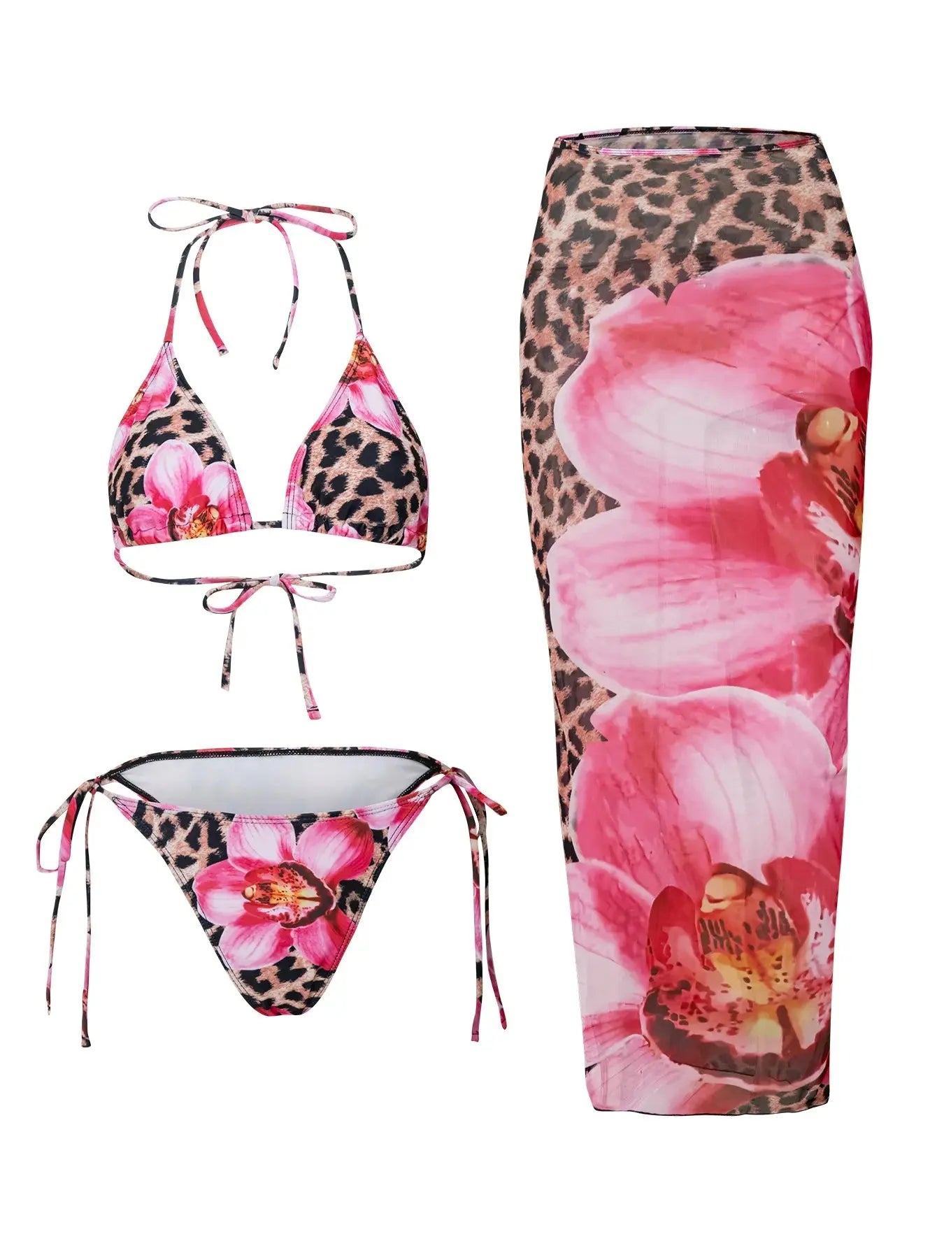 Bloom Escape 3-Piece Swim Set Majesty Me